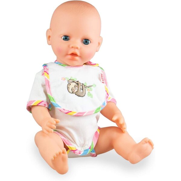 Bavaglino per bambole bradipo birichino Heless morbido per bambole 38-45 cm