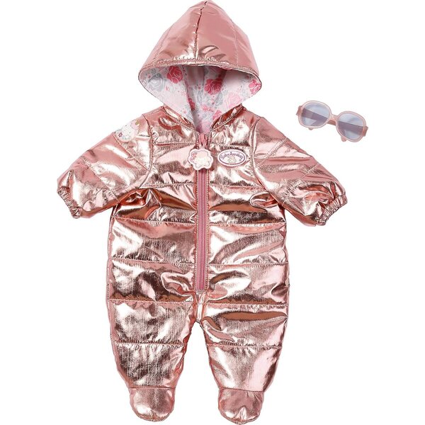 Baby Annabell Set Deluxe Sciarpa da Neve 43 cm con Occhiali da Sole Metallizzato