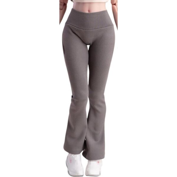 1/6 dunkelgraues Yoga-Kleidungsset für Frauen für 12-Zoll-Actionfiguren