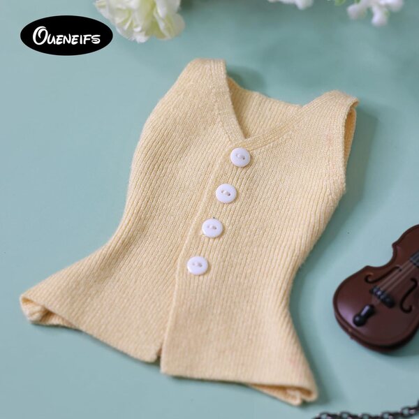 Exklusive gestrickte Kleidung, Mode und Accessoires für 1/4-BJD-Puppen