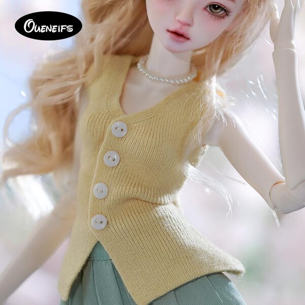 Exklusive gestrickte Kleidung, Mode und Accessoires für 1/4-BJD-Puppen