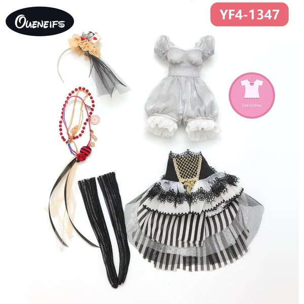 Abbigliamento Oueneifs per Bambole BJD Active Line Girl Body Taglia 1/4 Senza Bambola