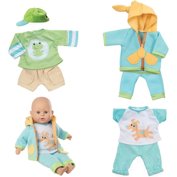 Melissa & Doug Mix & Match Puppenkleidungsset, 6-teilig, 30,5–45,7 cm