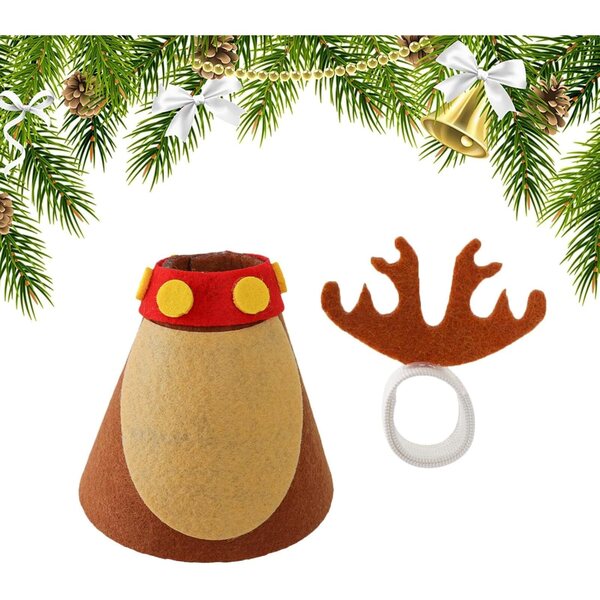 Mini Outfit in velluto per animaletti da scrivania - decorazione elegante e pratica