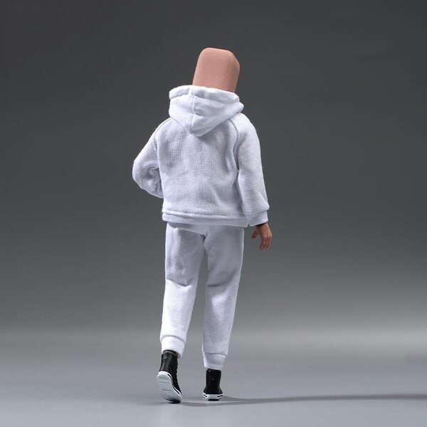 AMITD Herrenbekleidung 1/12 Sweatshirt und Hose für 6-Zoll-Actionfigur