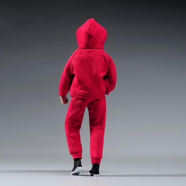 AMITD Abbigliamento Uomo 1/12 Felpa e Pantaloni per Action Figure 6 Pollici