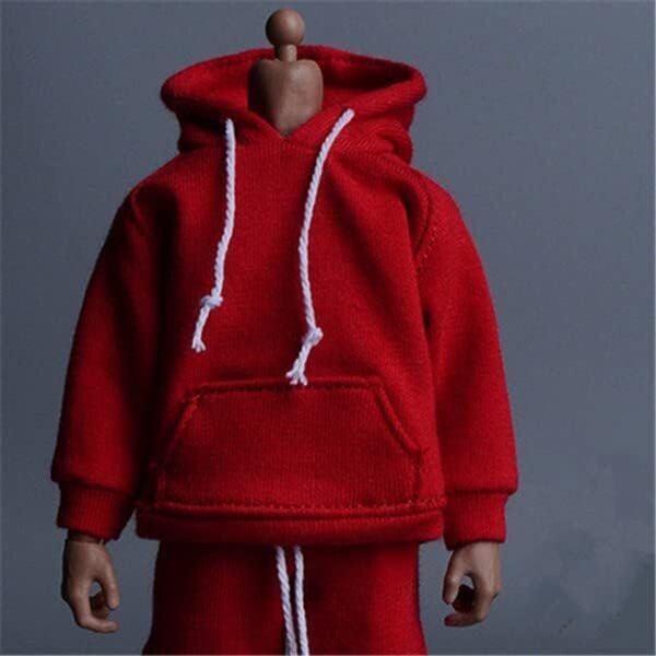 AMITD Abbigliamento Uomo 1/12 Felpa e Pantaloni per Action Figure 6 Pollici