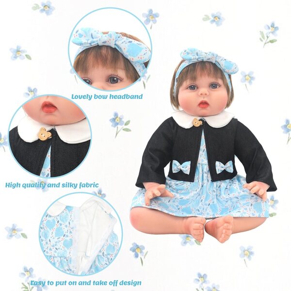 Set 3 Completi Abbigliamento per Bambole 71,1 cm UNICORN ELEMENT