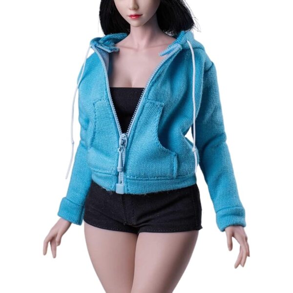 AMITD Set Abbigliamento Donna Blu 1/6 per Action Figure 12 Pollici Phicen TBLeague