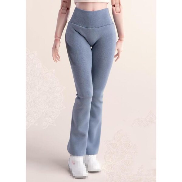 AMITD 1/6 blaue Yoga-Hose, weibliches Kleidungsset für 12-Zoll-Actionfiguren