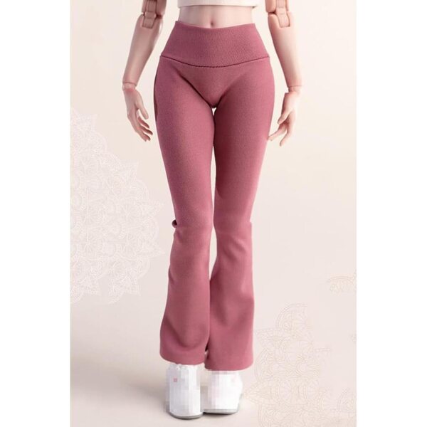 AMITD Abbigliamento Donna 1/6 Scale Pantaloni Yoga Rossa per Action Figure 12"