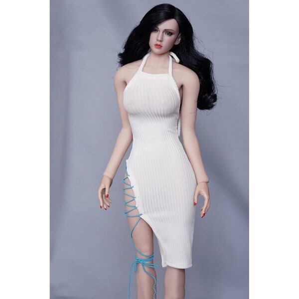Outfit 1/6 Scale per Bambole Fashion – Vestito Elegante Attillato VUSLB
