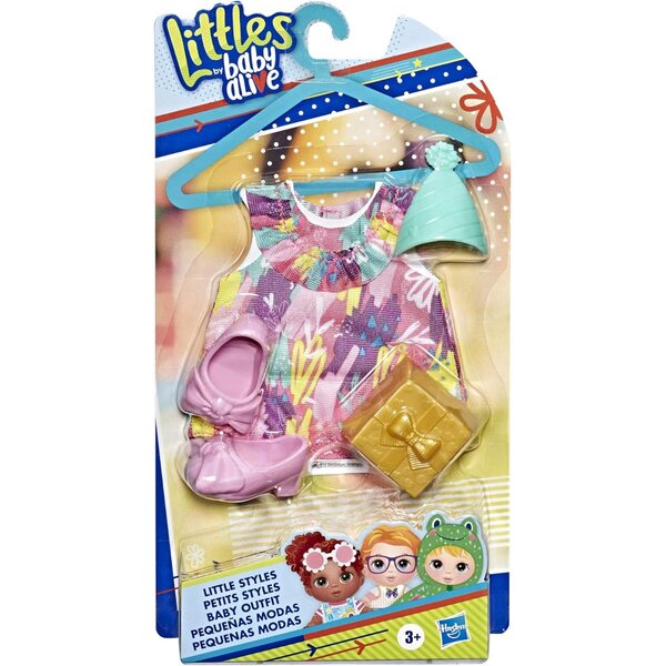 Baby Alive Littles - Outfit Festa di Compleanno per Bambole Little Styles