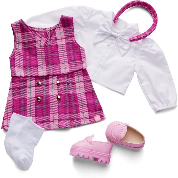 Pink & Preppy Clothing for American Girl Truly Me 18" Dolls