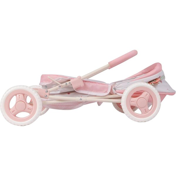 DeCuevas Toys faltbarer Koala-Puppenwagen mit Rucksack und ausziehbarem Dach