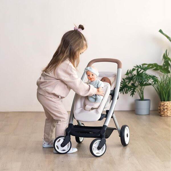 Maxi-Cosi Zwillingskinderwagen für Puppen bis 42 cm – Smoby, Originaldesign
