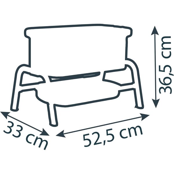 Smoby Maxi Cosi verstellbares Beistellbett für Puppen bis 38 cm, Kinderspiel ab 3 Jahren
