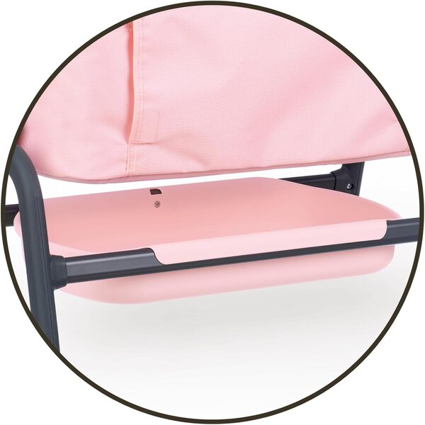 Smoby Maxi Cosi verstellbares Beistellbett für Puppen bis 38 cm, Kinderspiel ab 3 Jahren