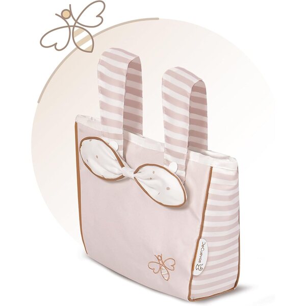 DeCuevas Verona faltbarer Doppelpuppenkinderwagen in Beige und Hellgrau