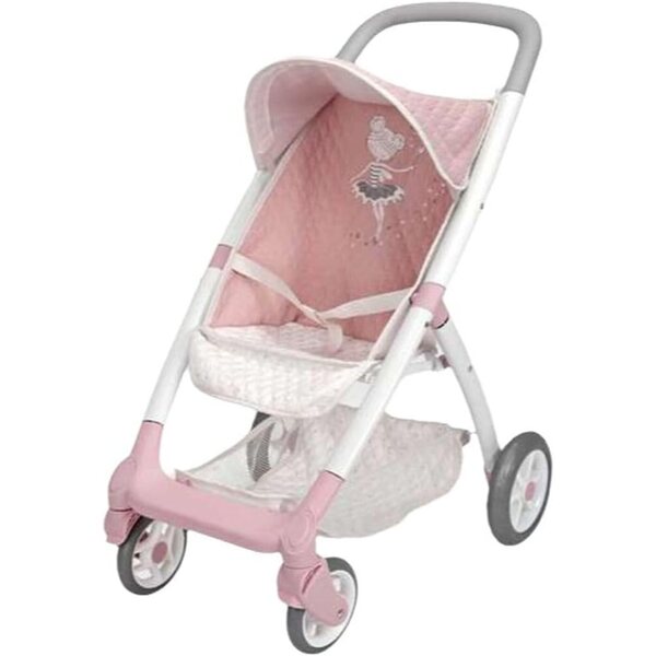 Universeller Kinderwagen für Arias-Puppen mit Griffhöhe 63 cm und einfacher Montage