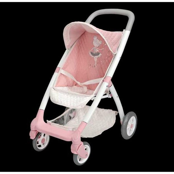 Universeller Kinderwagen für Arias-Puppen mit Griffhöhe 63 cm und einfacher Montage