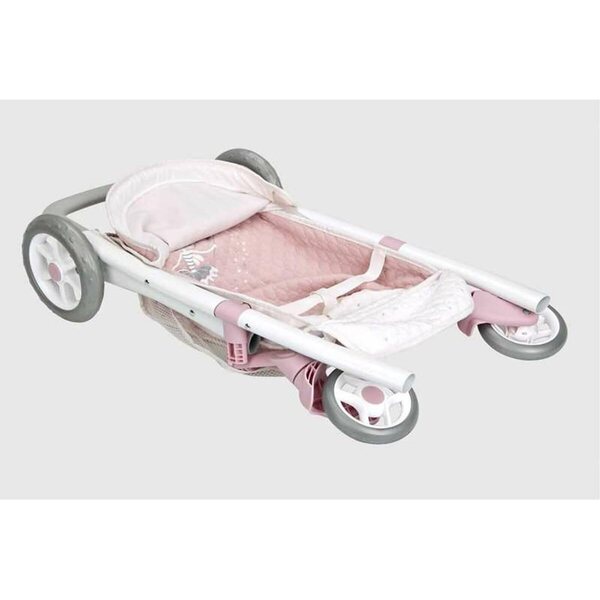 Universeller Kinderwagen für Arias-Puppen mit Griffhöhe 63 cm und einfacher Montage