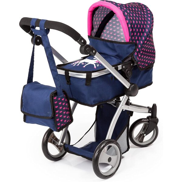 Bayer Design Milano Puppenset mit komplettem Blau- und Einhorn-Zubehör