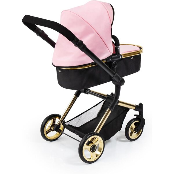 Bambolewagen Neo Vario Bayer Design con Tasche e Manico Regolabile, 79x42x86 cm