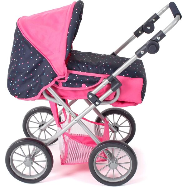 Bayer Chic 2000 Leni: Bambolewagen 3in1 con Tragetasca Rimovibile per Bambole fino a 46 cm