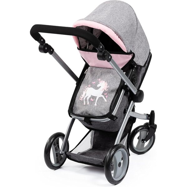 Bambolewagen Bayer Design 18333AC con lettino, sacco nanna e accessori, regolabile e pieghevole