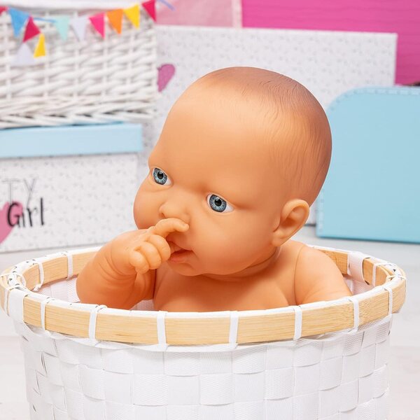 Bayer Design Neugeborenenpuppe 42 cm, realistisch und waschbar