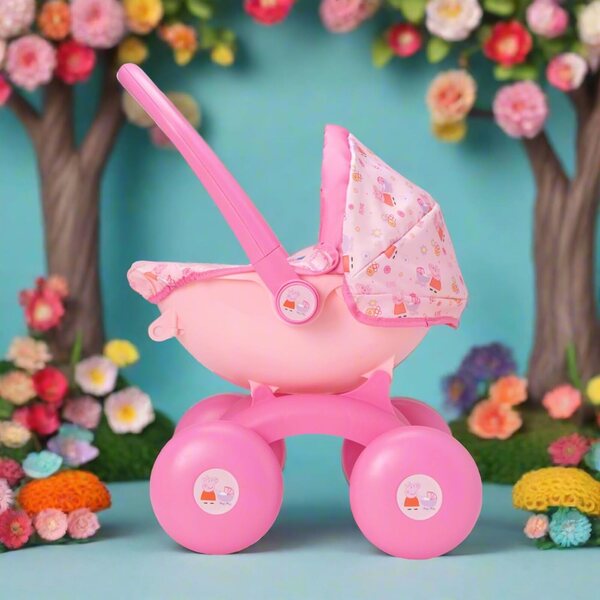HTI Toys BabyBoo 4-in-1 Peppa Pig Puppen für Kinder ab 18 Monaten