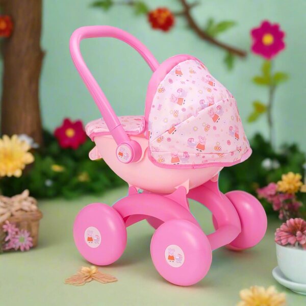 HTI Toys BabyBoo 4-in-1 Peppa Pig Puppen für Kinder ab 18 Monaten