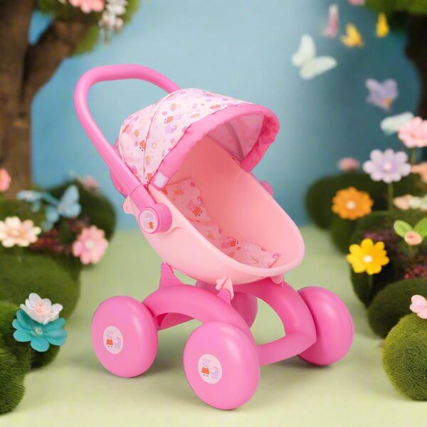 HTI Toys BabyBoo 4-in-1 Peppa Pig Puppen für Kinder ab 18 Monaten