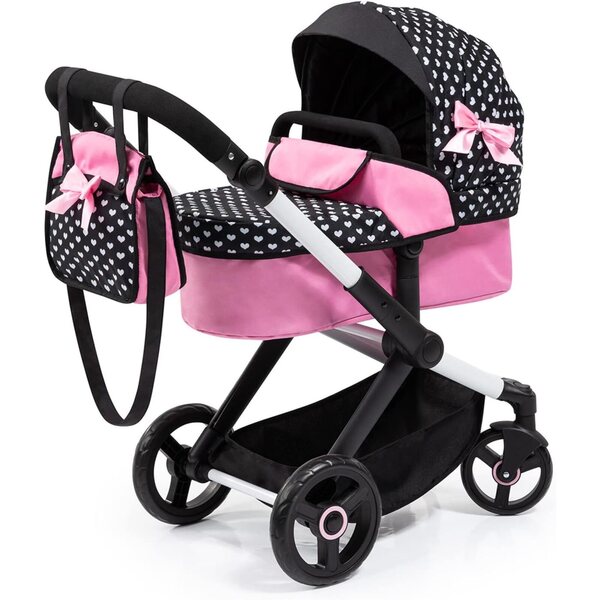 Bayer Design Bambolewagen Xeo con Babypuppe 38 cm, Funzioni Parlate e Accessori