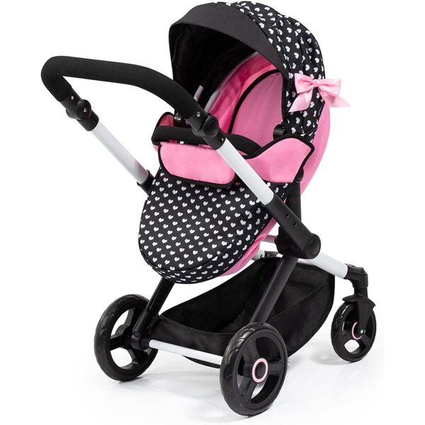 Bayer Design Bambolewagen Xeo con Babypuppe 38 cm, Funzioni Parlate e Accessori