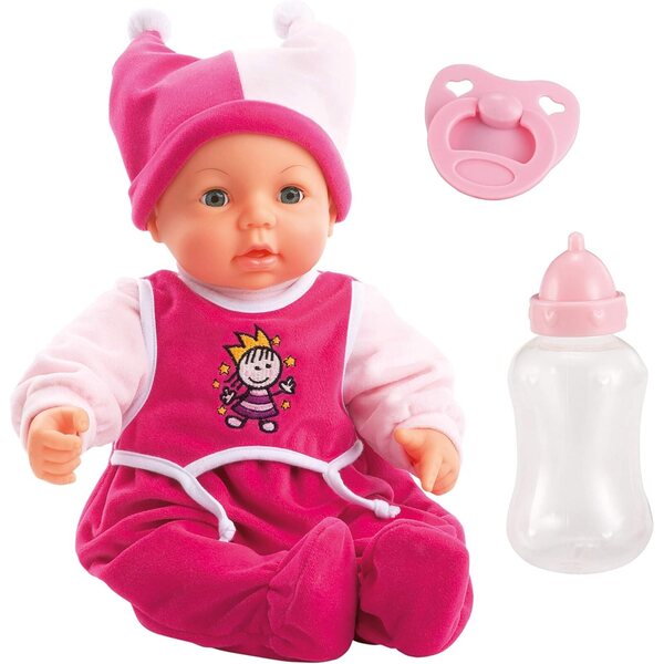 Bayer Design Bambolewagen Trendy e Funktionspuppe Hello Baby 46 cm