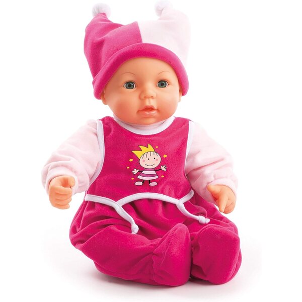 Bayer Design Bambolewagen Trendy e Funktionspuppe Hello Baby 46 cm