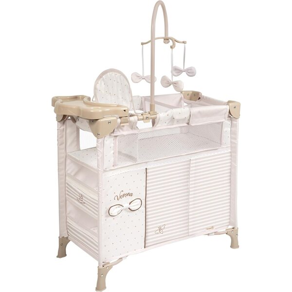 Armadio Fasciatoio per Bambole Verona con Accessori DeCuevas Toys Design Italiano