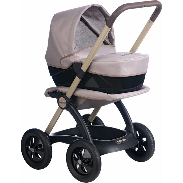 Smoby Inglesina Kombi 3 in 1 Iridio für Puppen bis 42 cm mit verstellbarem Regenschutz