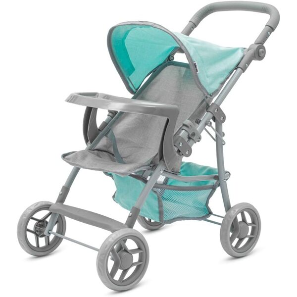 Baby Mix Lana Mint Puppenwagen – leicht, sicher und bequem für Kinder