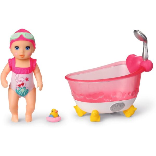 BABY Born Wohnmobil- und Badewannen-Spielset mit Puppe Jasmin und Amy, inklusive Zubehör