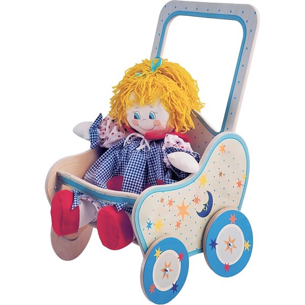 Dida Holzpuppen für Puppen bis 50 cm, perfekt für Rollenspiele für Kinder von 2–4 Jahren