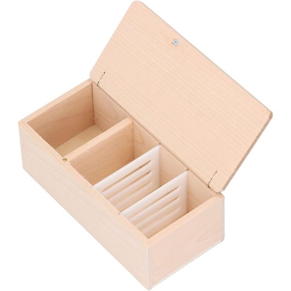 Frigorifero in Miniatura 1/12 in Legno per Casa delle Bambole Realistico e Dettagliato