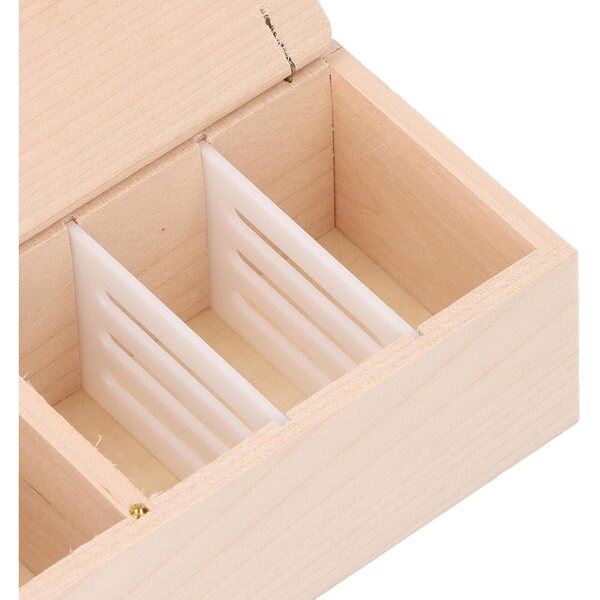 Frigorifero in Miniatura 1/12 in Legno per Casa delle Bambole Realistico e Dettagliato