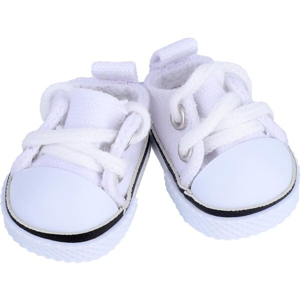 Mikovivi Mini Sneakers Bianche per Bambole 15-17 cm, Accessori Moda Puppa