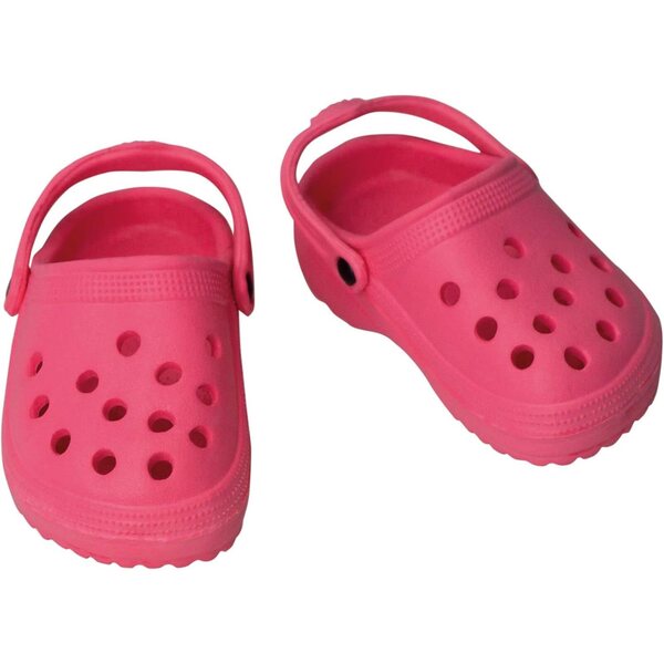 Heless Clogs per Bambole 38-45 cm in Rosa, Scarpe Facili da Indossare