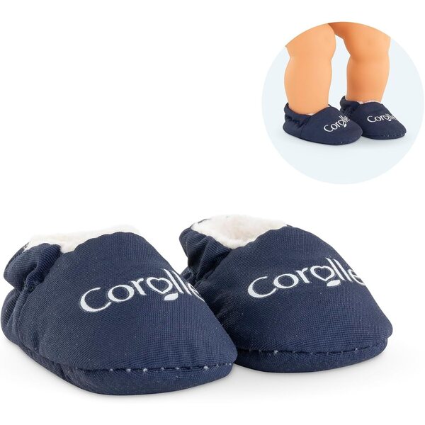 Corolle Marineblu Schuhe für 30 cm große Puppen, weich und leicht zu tragen, ab 18 Monaten