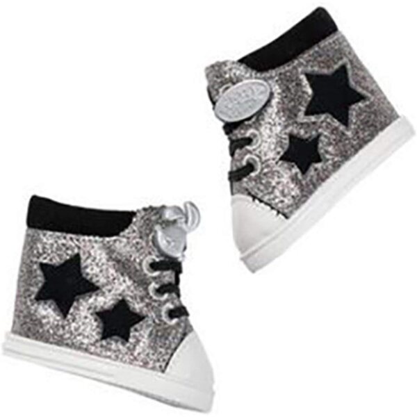 BABY Born Glitzer-Sneaker für 43 cm große Puppen, 1 Paar, zufällige Farbe