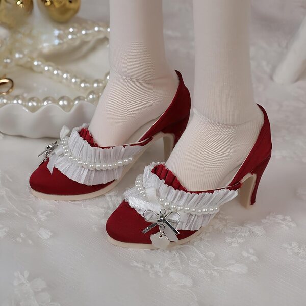 Stilvolle und detaillierte BJD 1/4 AMITD Puppenschuhe für Sammler